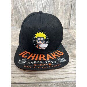 Naruto Ichiraku Ramen Shop Flat Brim Snap Back One Size Fits All